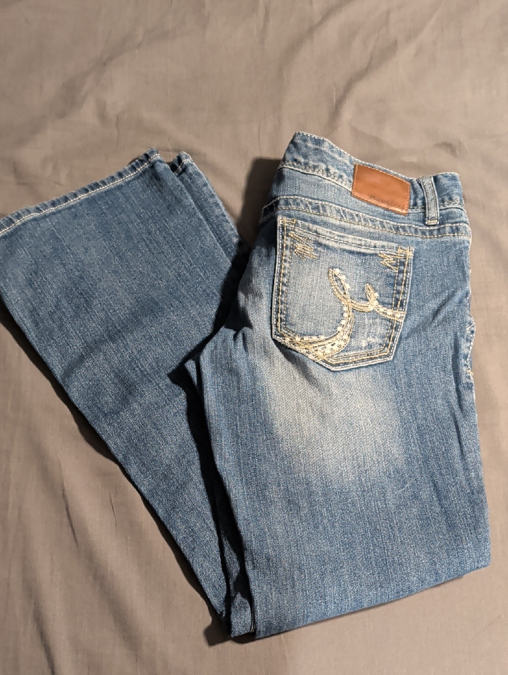 Classic Light Blue Womens Maurices Jeans